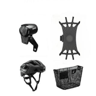 Free Accesories for rental bikes